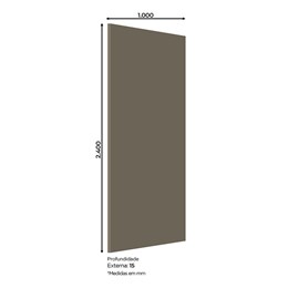 Painel para Edição Cozinha Connect 1,5cm Duna - Móveis Henn