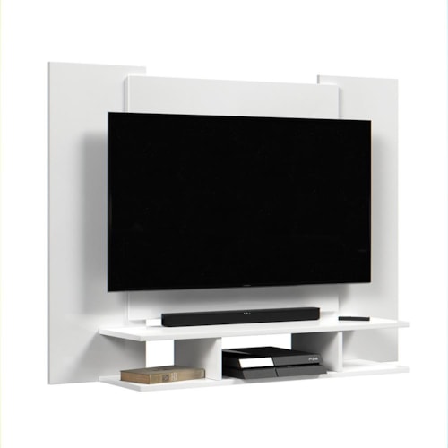 Painel Suspenso EJ Branco para TV de até 50” – EJ Móveis