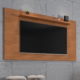 Painel Suspenso Esmeralda 158cm Cedro para TV até 60” - Casa D