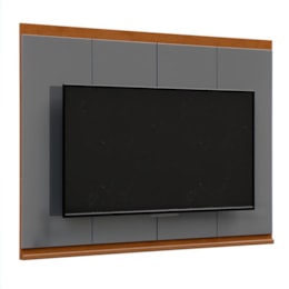 Painel Suspenso Flow Sense Cinza para TV até 65” – EJ Móveis