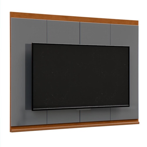 Painel Suspenso Flow Sense Cinza para TV até 65” – EJ Móveis