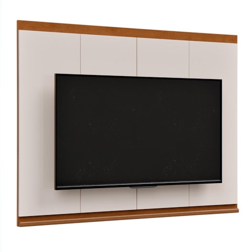 Painel Suspenso Flow Sense Off White para TV até 65” – EJ Móveis