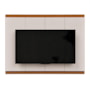 Painel Suspenso Flow Sense Off White para TV até 65” – EJ Móveis