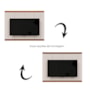 Painel Suspenso Flow Sense Off White para TV até 65” – EJ Móveis
