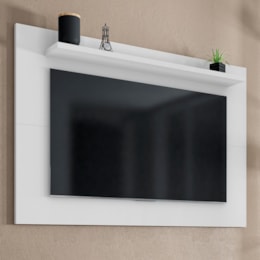 Painel Suspenso Safira 135cm Branco para TV até 50” - Casa D Painel Suspenso Safira 135cm Branco para TV até 50” - Casa D