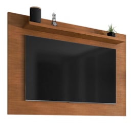 Painel Suspenso Safira 135cm Cedro para TV até 50” - Casa D Painel Suspenso Safira 135cm Cedro para TV até 50” - Casa D