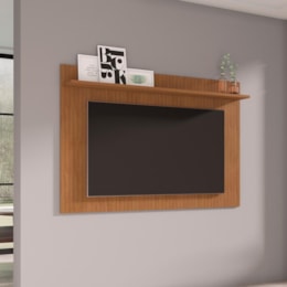 Painel Suspenso Siena Baixo Frisado 160cm Cedro para TV até 60” - Casa D