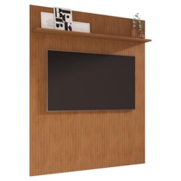 Painel Suspenso Siena Frisado 160cm Cedro para TV até 60” - Casa D Painel Suspenso Siena Frisado 160cm Cedro para TV até 60” - Casa D