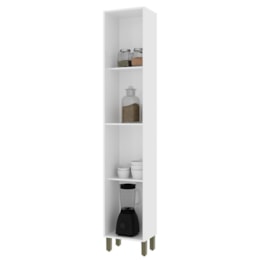 Paneleiro Dinamarca 40cm 2 Portas Branco - Indékes