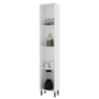 Paneleiro Dinamarca 40cm 2 Portas Branco - Indékes