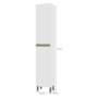 Paneleiro Dinamarca 40cm 2 Portas Branco - Indékes