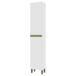 Paneleiro Dinamarca 40cm 2 Portas Branco - Indékes