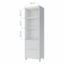 Paneleiro Marquesa 70cm 2 Portas e 2 Gavetas Branco - Nesher