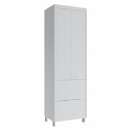 Paneleiro Marquesa 70cm 2 Portas e 2 Gavetas Branco - Nesher