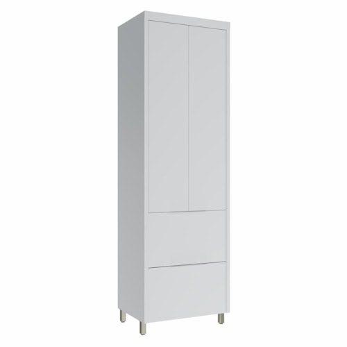 Paneleiro Marquesa 70cm 2 Portas e 2 Gavetas Branco - Nesher