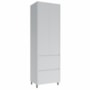 Paneleiro Rainha 70cm 2 Portas e 2 Gavetas Branco - Nesher