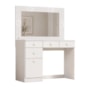 Penteadeira Camarim Chanel com Porta e 4 Gavetas Branco HP - Móveis Henn 