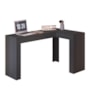 Penteadeira Camarim de Canto Jade 1 Porta Preto Fosco – Mobler