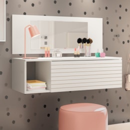 Penteadeira Joy Branco - Peternella Móveis Penteadeira Joy Branco - Peternella Móveis