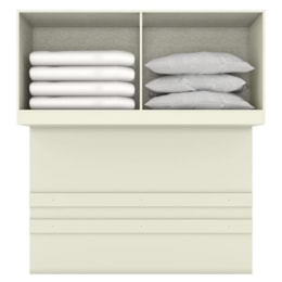 Ponte Casal Modulado Seletto 4 Portas Areia/Jequitibá - Móveis Henn  Ponte Casal Modulado Seletto 4 Portas Areia/Jequitibá - Móveis Henn