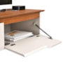 Rack Aparador Suspenso Flow Off White/Freijó – EJ Móveis