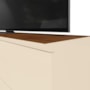 Rack Bancada Aracaju Off White/Canela para TV até 75” - Mobler