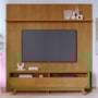 Rack Bancada com Painel Luna Cumaru para TV até 75” - Madetec