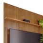 Rack Bancada com Painel Milo para TV até 75” - Madetec Cumaru/Opala