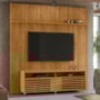 Rack Bancada com Painel New Prestige Cumaru para TV até 75” - Madetec