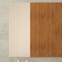 Rack Bancada com Painel Wood Pérola Metalizado/Canela para TV até 42” - Mobler