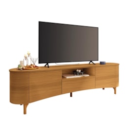 Rack Bancada Elara Cinamomo para TV até 80” – HB Móveis