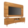 Rack Bancada Elara com Painel Suspenso Armony Cinamomo para TV até 80” – HB Móveis