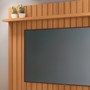 Rack Bancada Essenza com Painel Link 2.0 Off White/Cinamomo para TV até 70” - HB Móveis