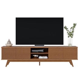 Rack Bancada Fortaleza Freijó para TV até 75” - Colibri Rack Bancada Fortaleza Freijó para TV até 75” - Colibri