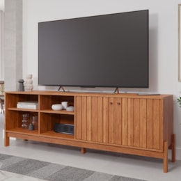 Rack Bancada Holanda 185cm Cinamomo para TV até 60” - Permóbili