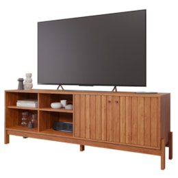 Rack Bancada Holanda 185cm Cinamomo para TV até 60” - Permóbili Rack Bancada Holanda 185cm Cinamomo para TV até 60” - Permóbili