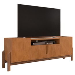 Rack Bancada Lizz 170cm Cedro para TV até 60” - Casa D Rack Bancada Lizz 170cm Cedro para TV até 60” - Casa D