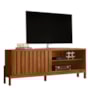 Rack Bancada New Aurora 188cm Cinamomo Mel para TV até 75” - Mobler
