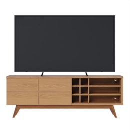 Rack Bancada Noronha Freijó para TV de 70” - Colibri Rack Bancada Noronha Freijó para TV de 70” - Colibri