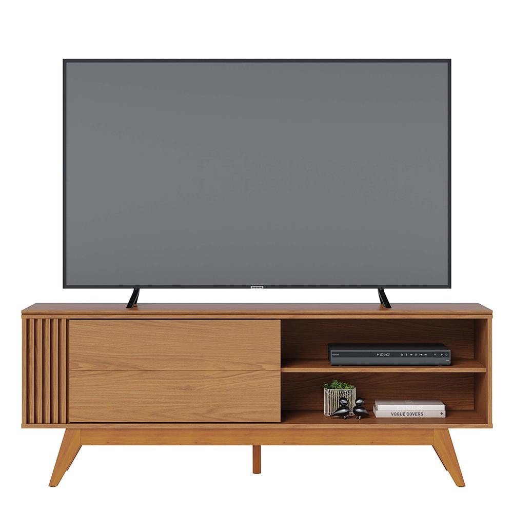 Rack Bancada Otawa Freijó para TV até 65” - Colibri - PRMoveis