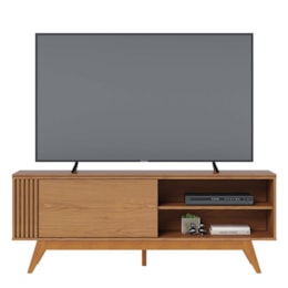 Rack Bancada Otawa Freijó para TV até 65” - Colibri Rack Bancada Otawa Freijó para TV até 65” - Colibri