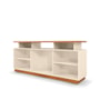 Rack Bancada Salvador 160cm Off White/Canela para TV até 65” - Mobler
