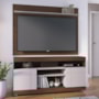 Rack Bancada Yara com Painel Maia Nogueira Real/Off White para TV até 55” - Colibri