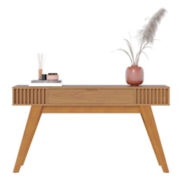 Sala de Estar com Aparador Rivieira e Mesa de Centro Jeri Freijó/Off White Matte - Colibri Sala de Estar com Aparador Rivieira e Mesa de Centro Jeri Freijó/Off White Matte - Colibri