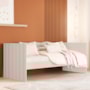 Sofá Cama Solteiro Lotus Areia Fosco - Reller Móveis