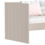 Sofá Cama Solteiro Lotus Areia Fosco - Reller Móveis