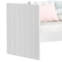 Sofá Cama Solteiro Lotus Branco Fosco - Reller Móveis