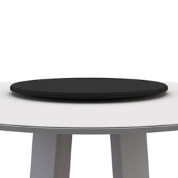 Tampo Giratório Melissa para Mesa de Jantar Preto - New Ceval