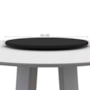 Tampo Giratório Melissa para Mesa de Jantar Preto - New Ceval 