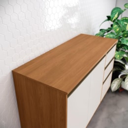 Tampo para Balcão de Cozinha Venaly 120cm Cinamomo - Móveis Henn